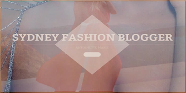 Sydney Fashion Blogger by Antoinette Marie