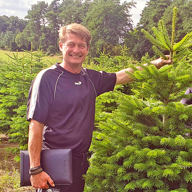 Hoog zomer tijd voor kerstbomen