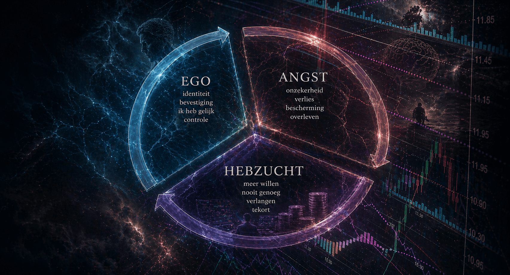 Echo, angst en hebzucht.. Wanneer het hoofd het overneemt
