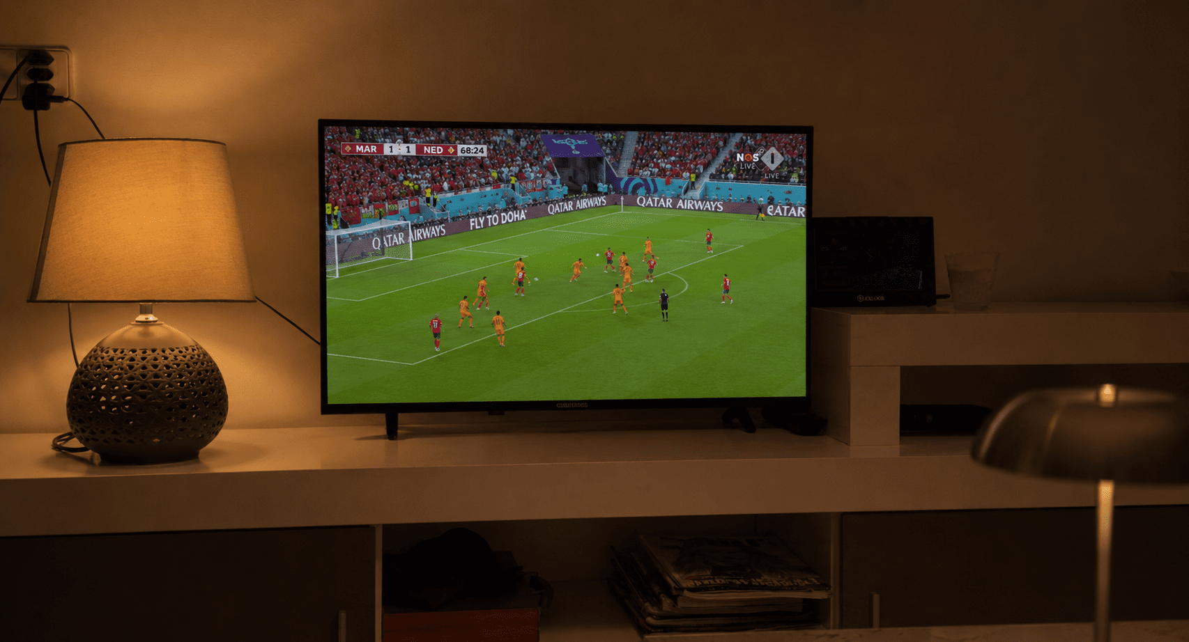 Nederland verliest van Marokko na strafschoppen.
